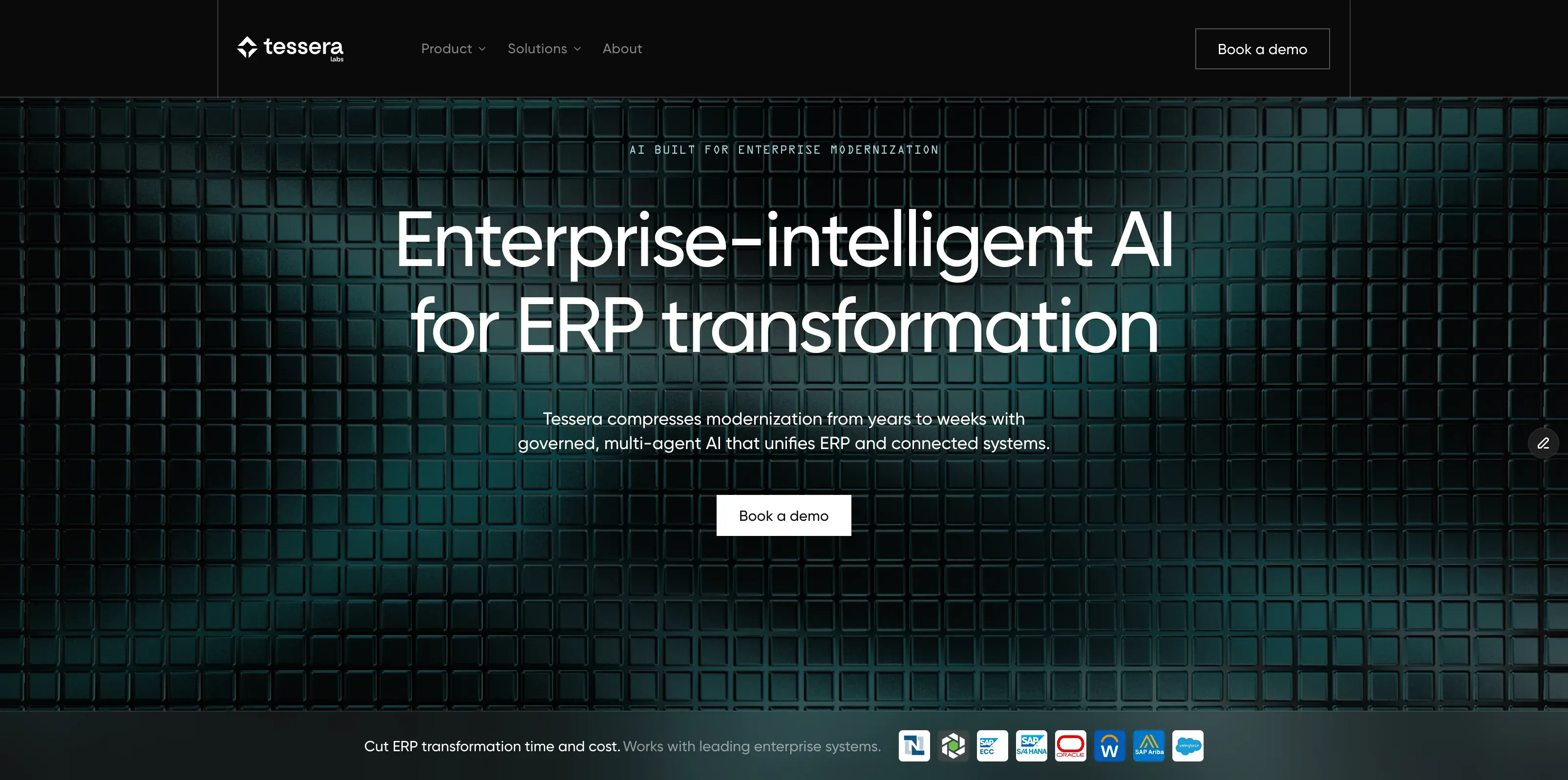 tesseralabs.ai hero image